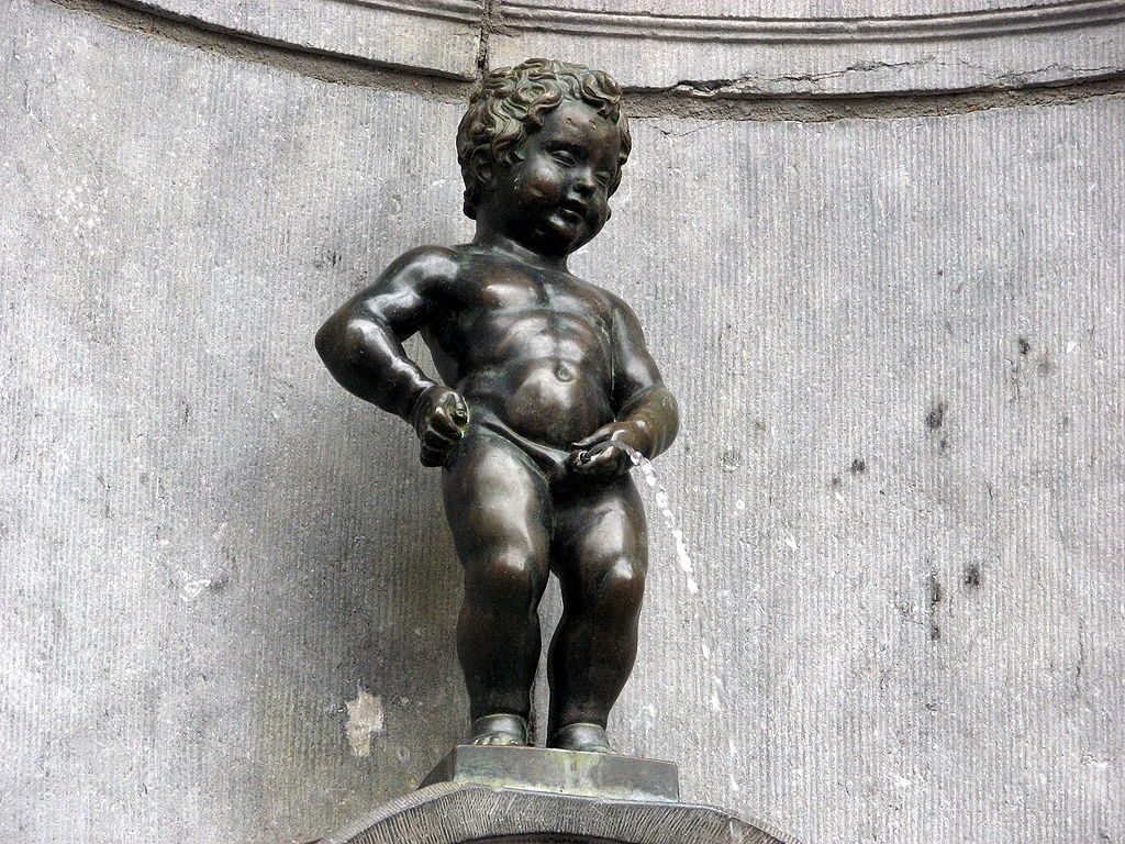 Manneken Pis, em Bruxelas