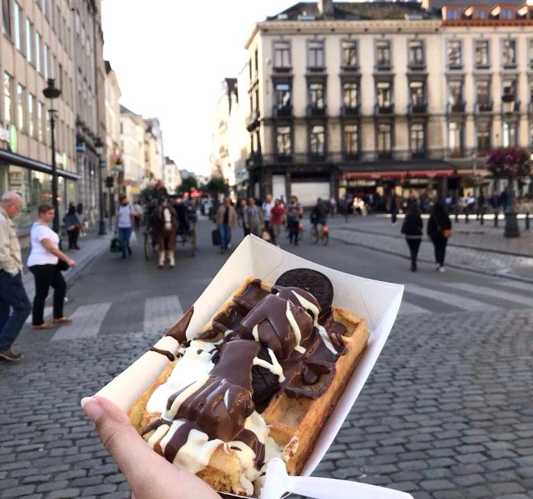 Waffle em Bruxelas