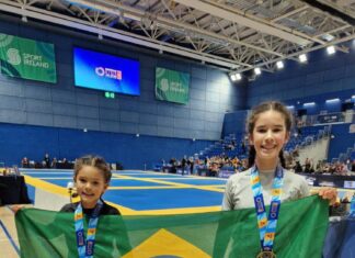 Jovens brilham no Europeu de Jiu-Jitsu na Irlanda