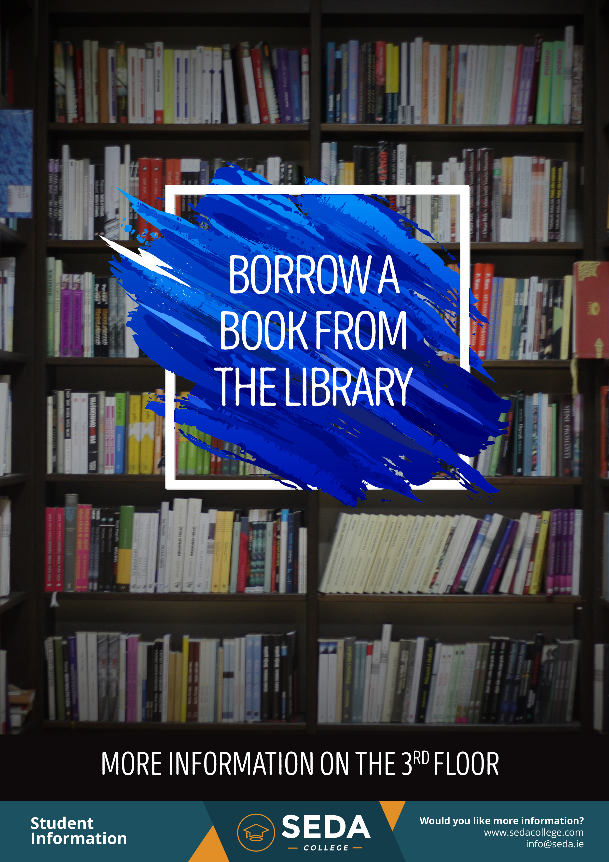 Borrow a book from SEDA's library - SEDA College